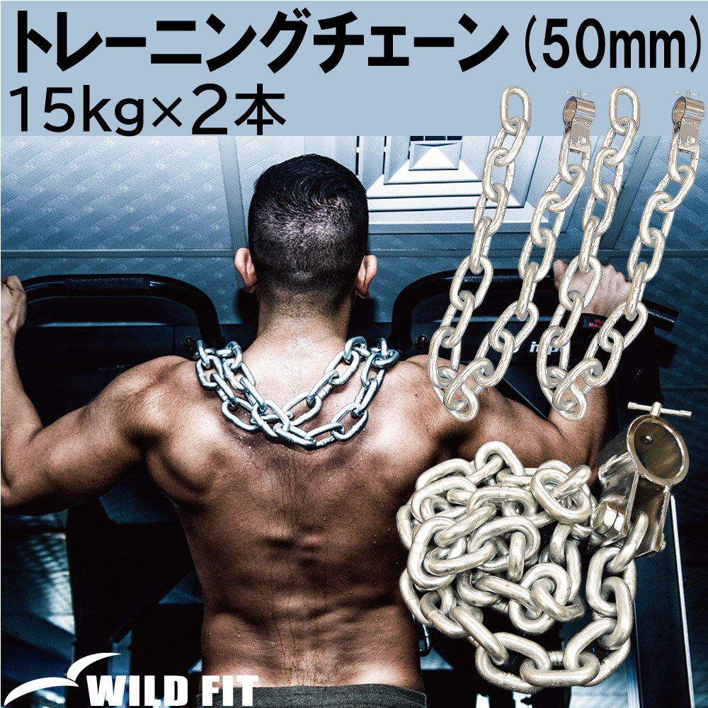 WILD FIT 黒ラバー プレート 15kg (2枚) 《返品・交換不可