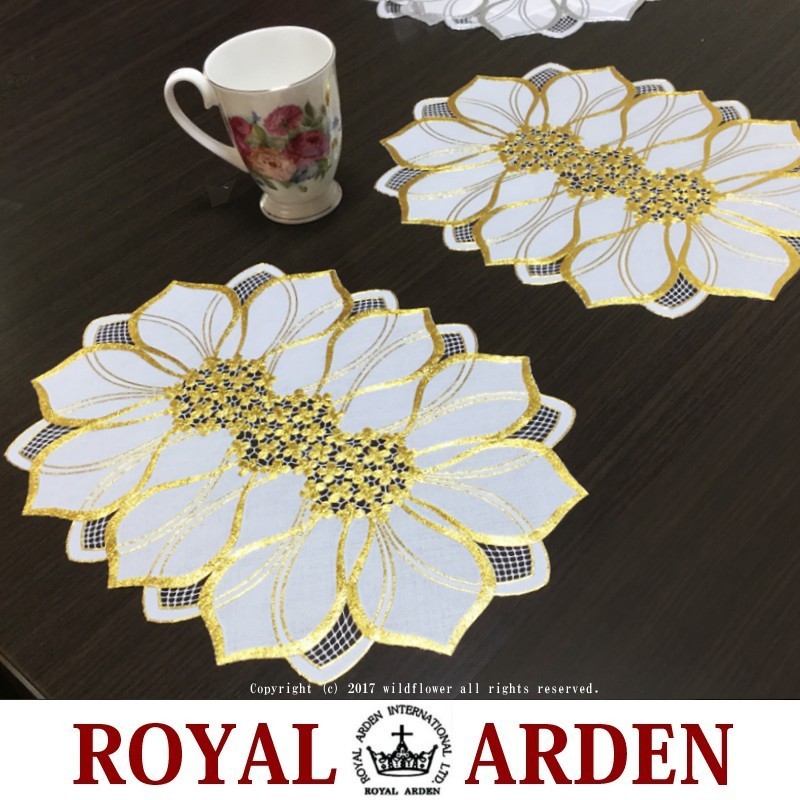 ROYAL ARDEN ランチョンマット 天使の羽 Angel Wing 2枚入り