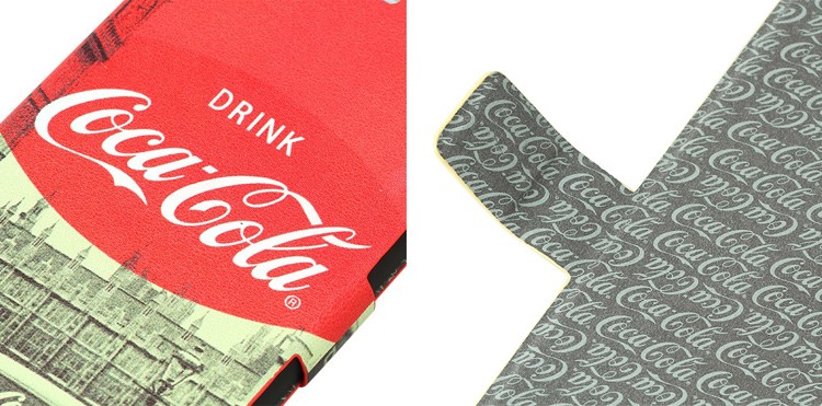 Coca-Cola 手帳型 ブックレットケース City Cab シティーキャブ