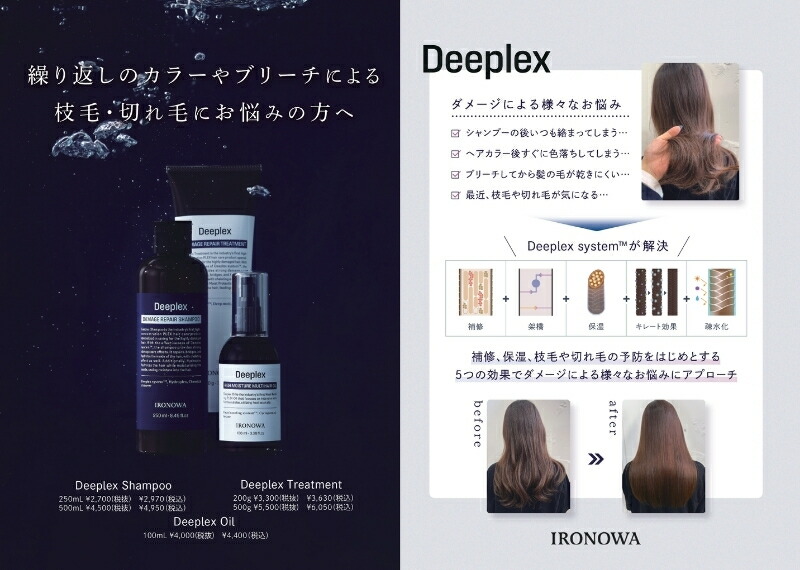 D-PLEX IRONOWA（イロノワ） Deeplex Milk ディープレックス ミルク