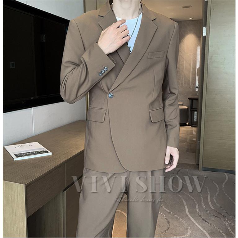 セットアップ メンズスーツ カジュアル メンズ 大きいサイズ