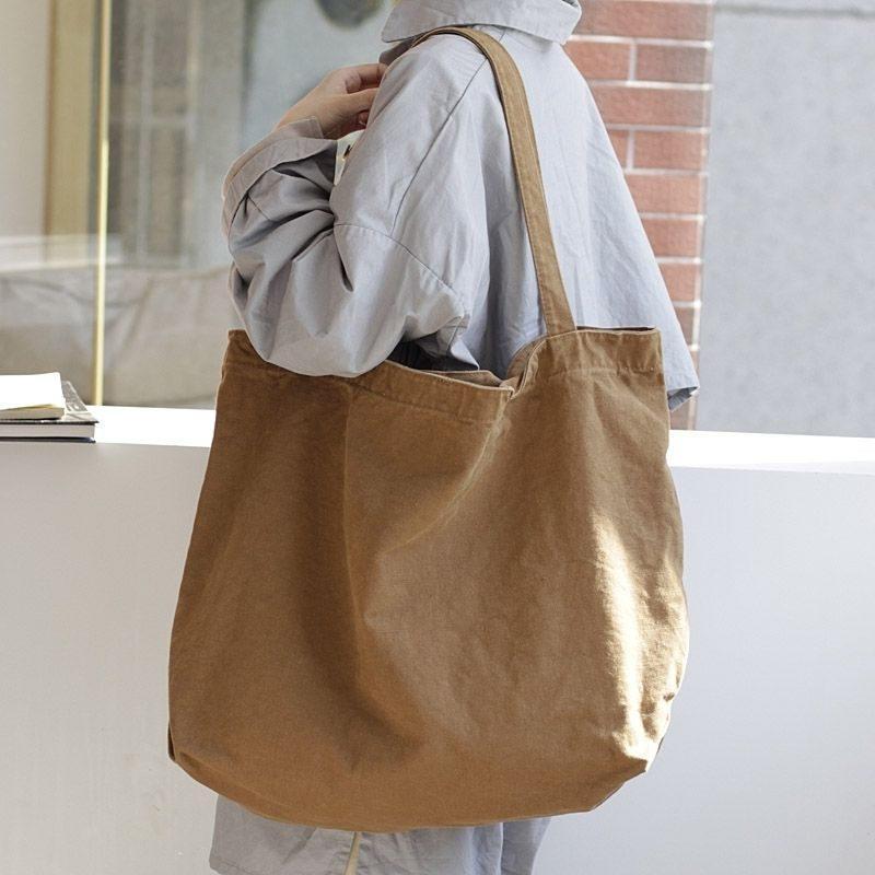 エコバッグ トート メンズ 大容量 男女兼用 洗える 大きめ コンパクト ファスナー付き 軽量 ショッピングバッグ 肩掛け 母の日 レジバッグ |  | 03