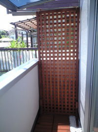 ラティスフェンス匠 取付方法 ベランダや自立して設置 Willベランダガーデン 通販 Yahoo ショッピング