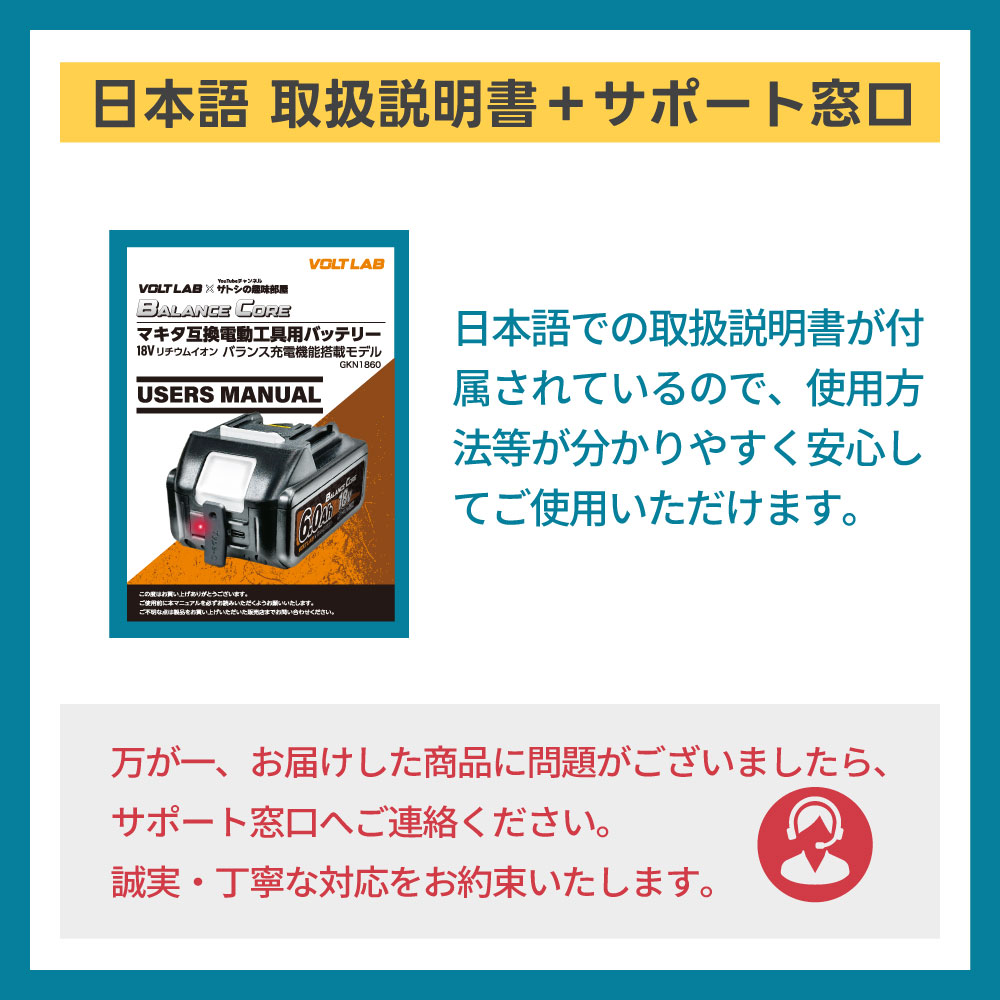マキタ互換バッテリーの商品一覧 通販 - Yahoo!ショッピング