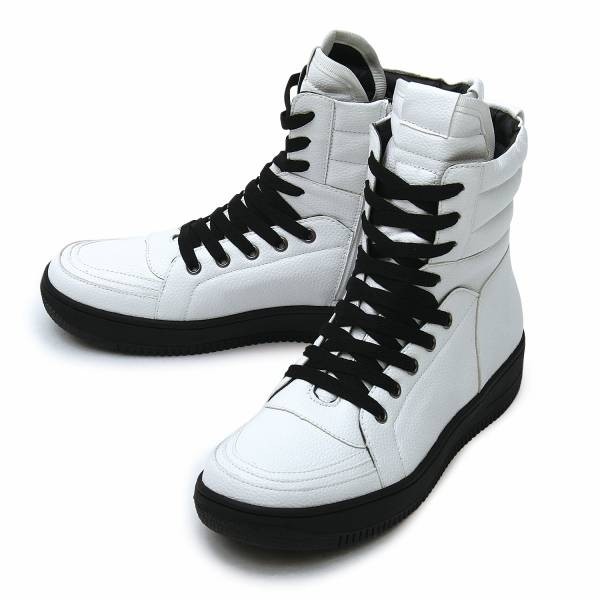 ボリュームハイカットスニーカー 厚底 メンズスニーカー スニーカー 白スニーカー 黒スニーカー カジュアル キレイめ ストリート ブラック ホワイト Am Glbb 052 ワインディングマシーン Yahoo 店 通販 Yahoo ショッピング