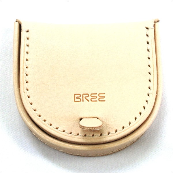 BREE ブラックレザー コインケース dショッピング |ブリー BREE レザー コインケース 二つ折り財布