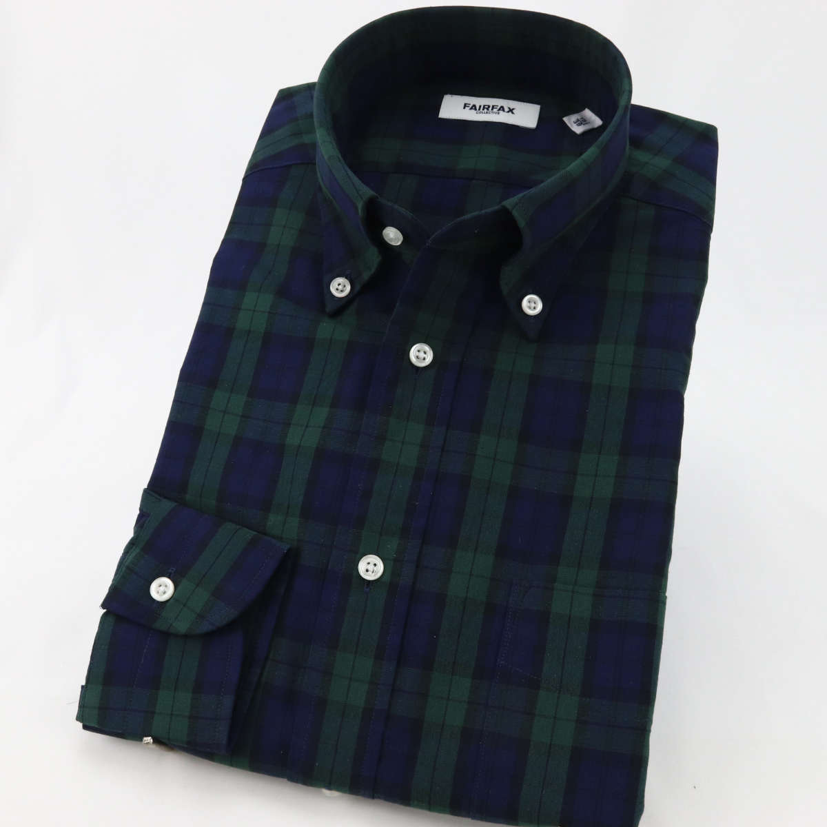 FAIRFAX フェアファクス ワイシャツ ボタンダウン タータン
