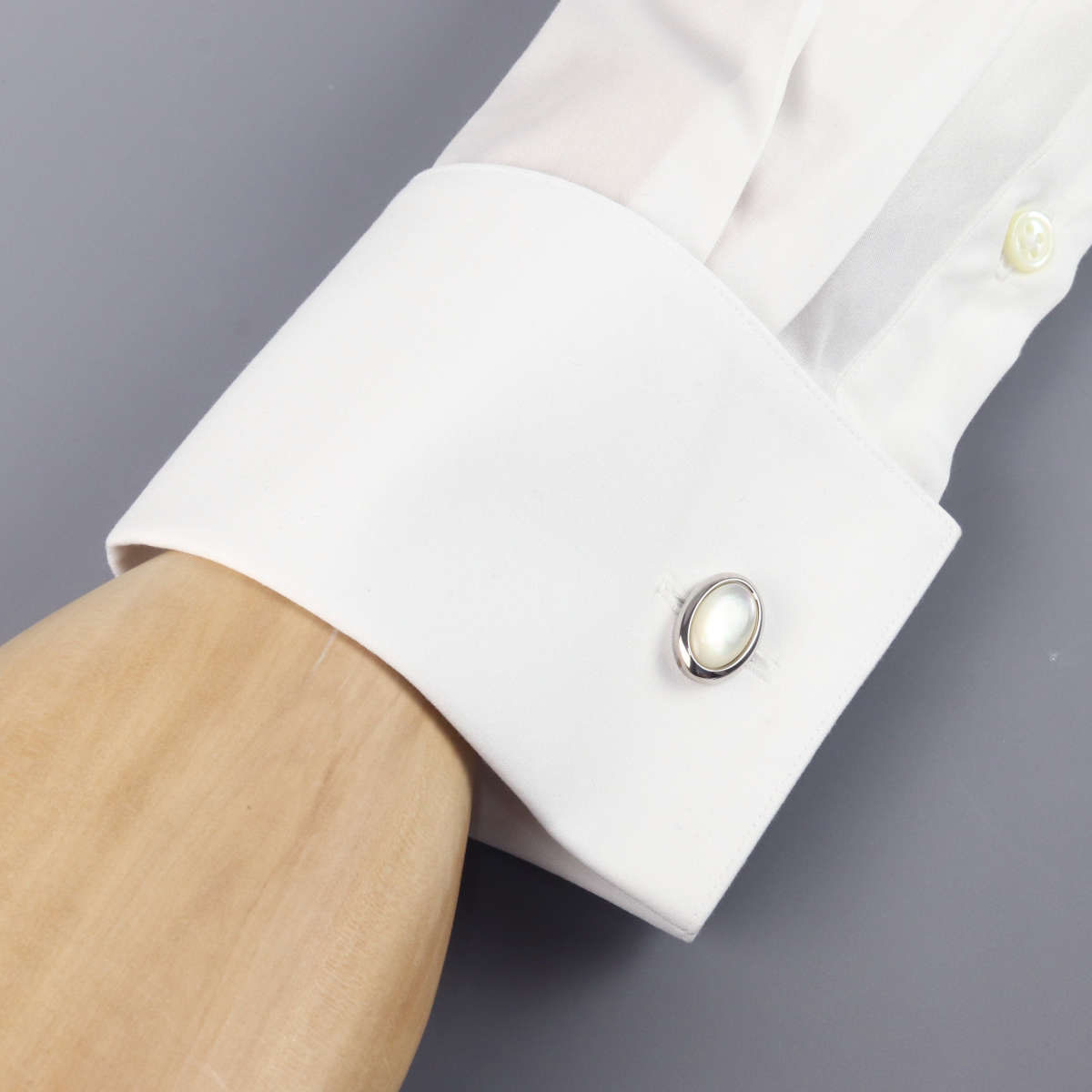【エリザベスパーカー】ホワイトフレアーカフス ギフト プレゼント 送料無料 cf4399_1.jpg