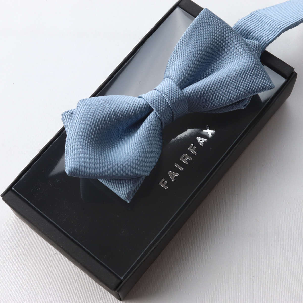 【未使用ほぼ新品に近い★絶好のネイビー】FAIRFAX ネクタイ★ソリッド日本製 windsorknot_mj26336
