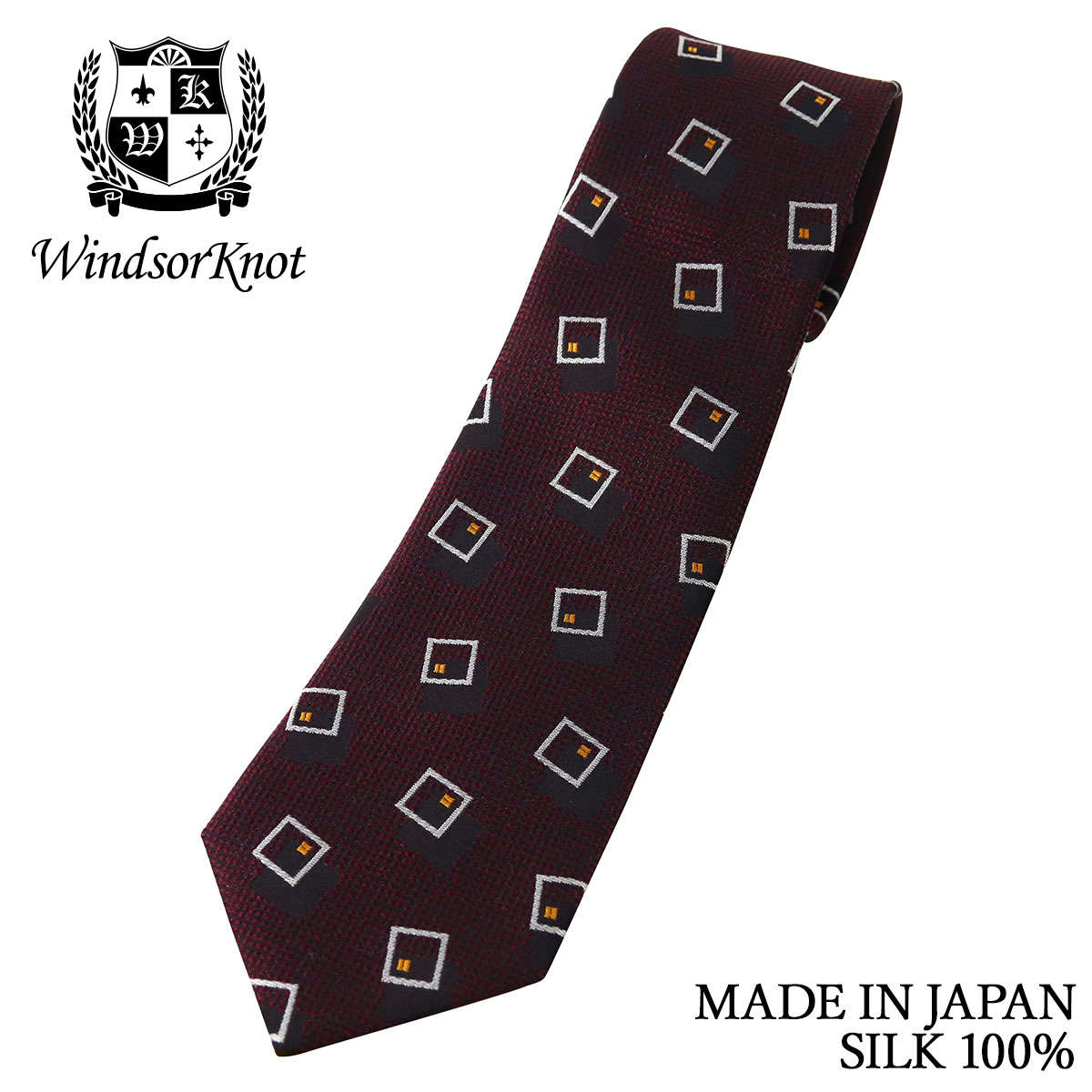 ネクタイ ビジネス ブランド ウィンザーノット WindsorKnot 日本製