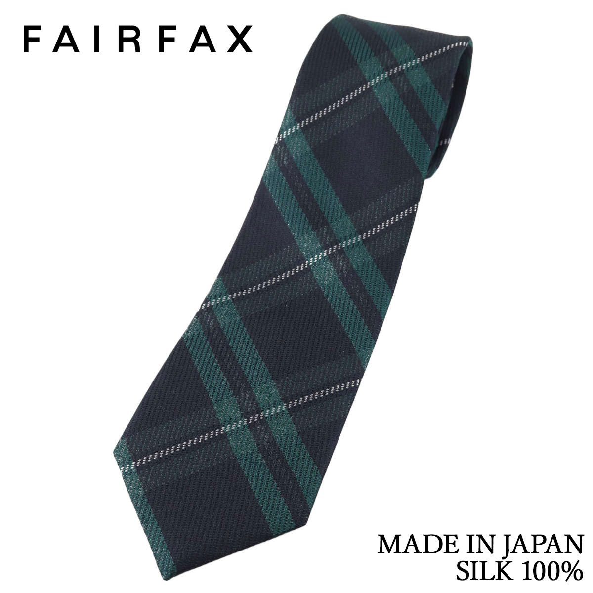 【極美品】バーバリー ノヴァチェック ネクタイ 現行タグ シルク100 FAIRFAX フェアファクス ネクタイ ビジネス タータン チェック