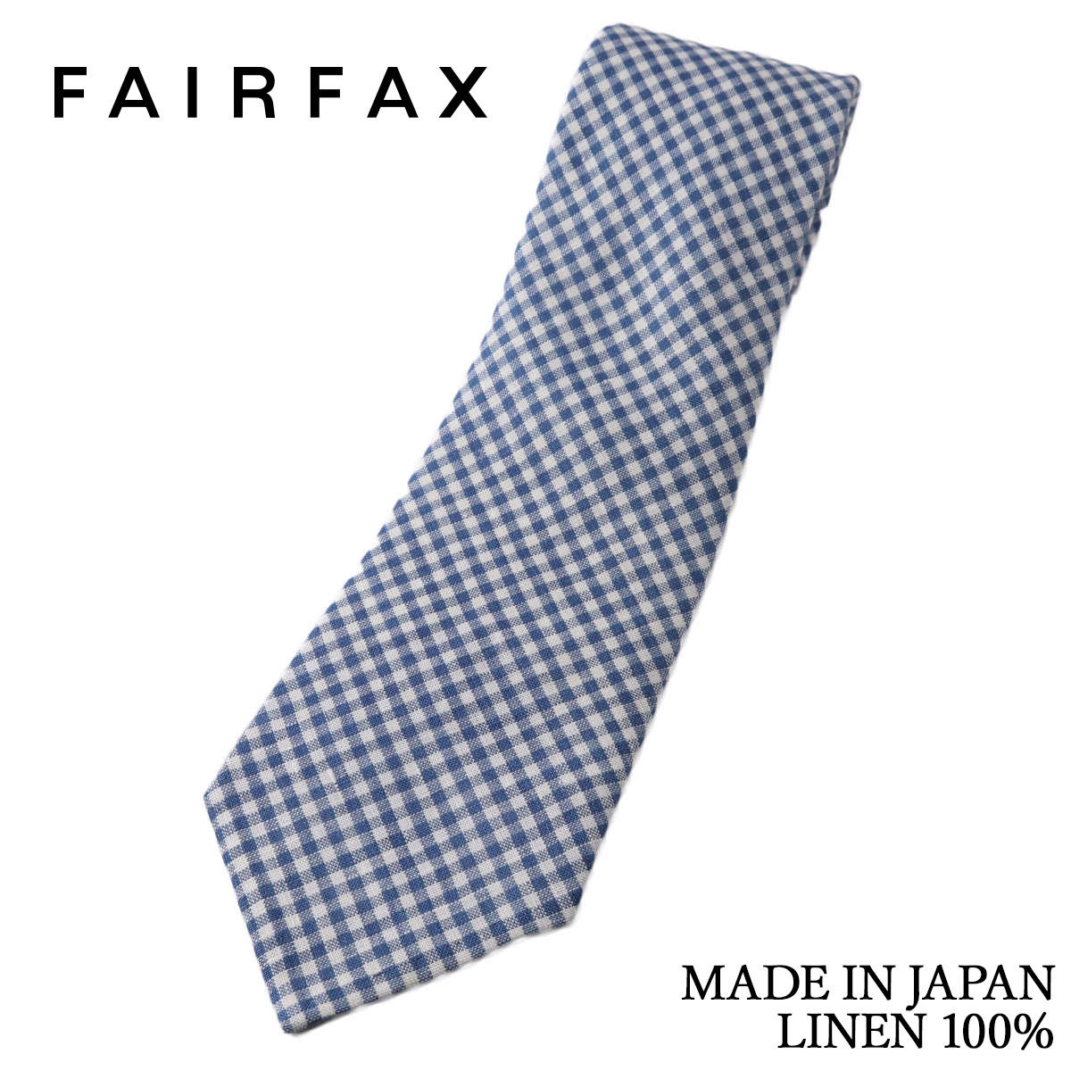FAIRFAX フェアファクス ネクタイ ビジネス ブランド リネン100
