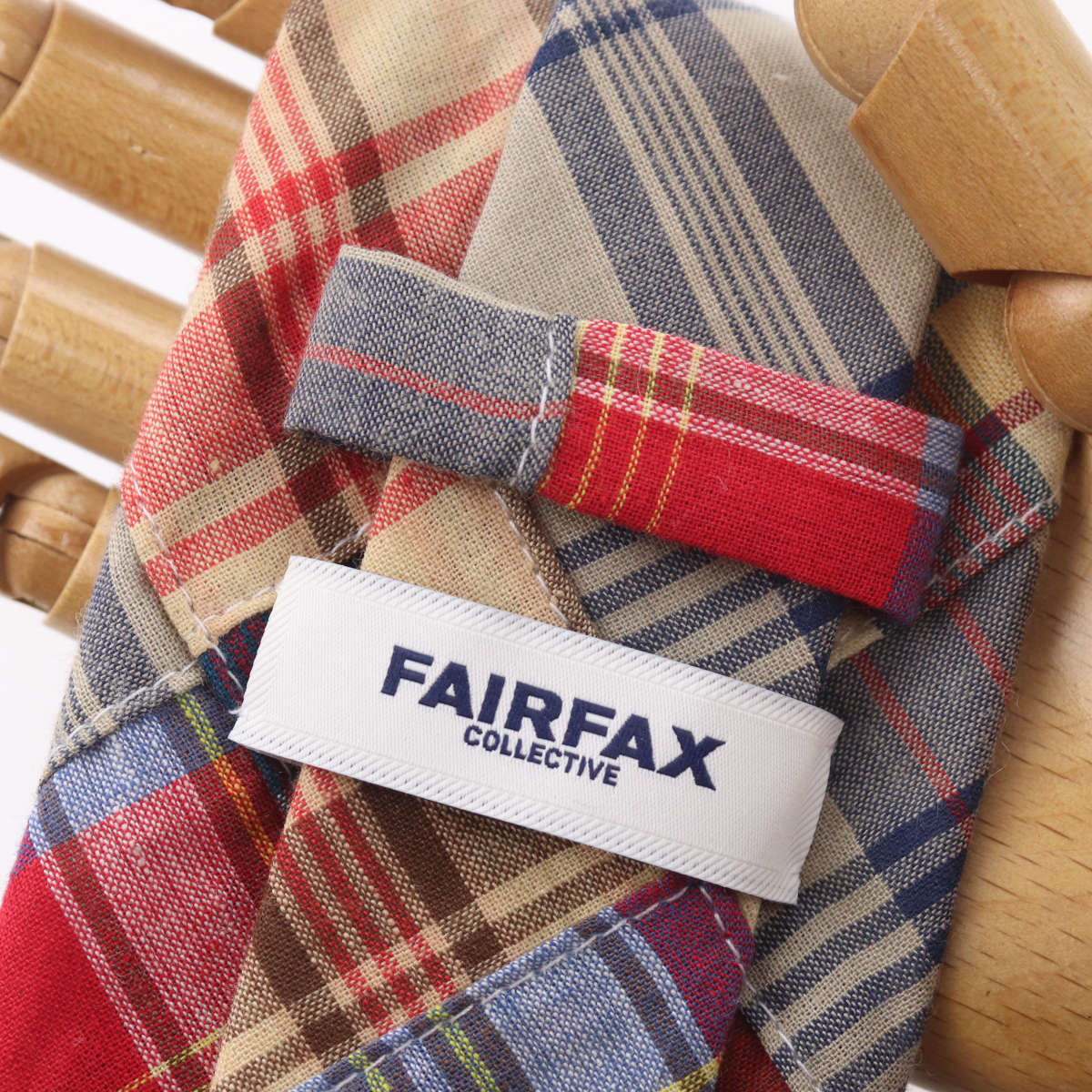 FAIRFAX フェアファクス ネクタイ ビジネス ブランド パッチ