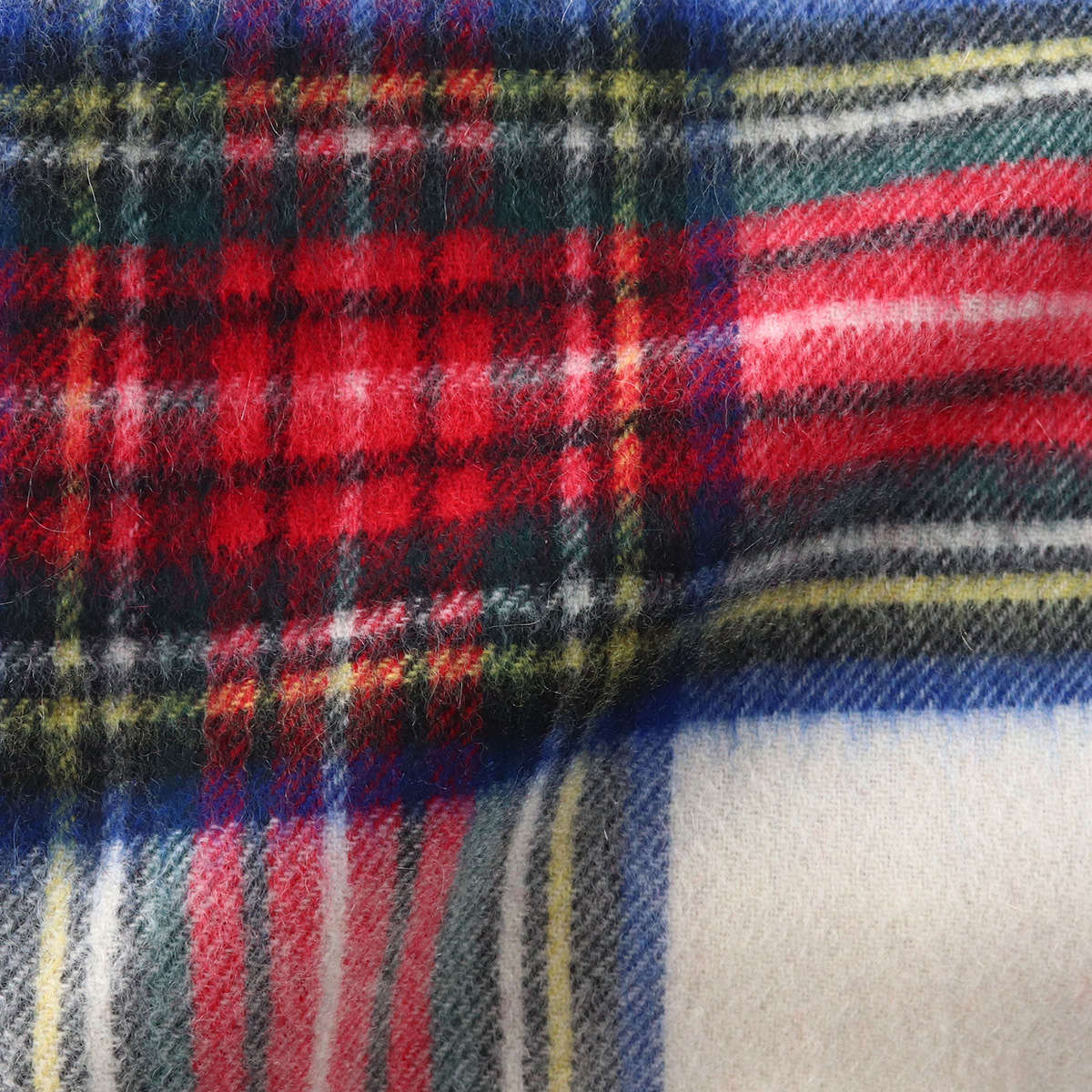 【未使用】ブラックレーベル チェック マフラー カシミヤ 100 レッド カシミヤ100%無地マフラー＜レッド＞ | Maria Rouk（マリアルーク）