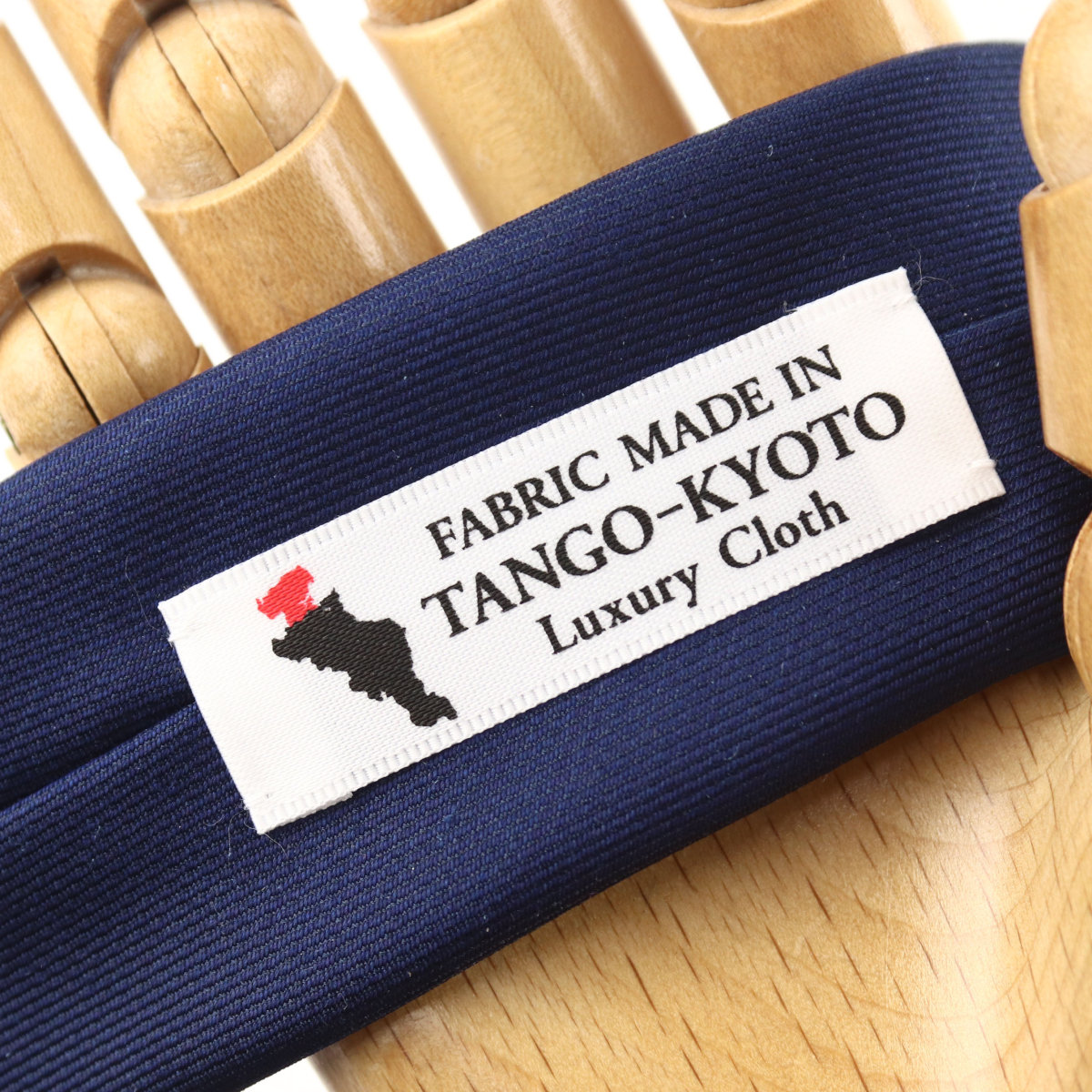 FAIRFAX（フェアファクス） ネクタイ ビジネス 究極 ネイビー 無地