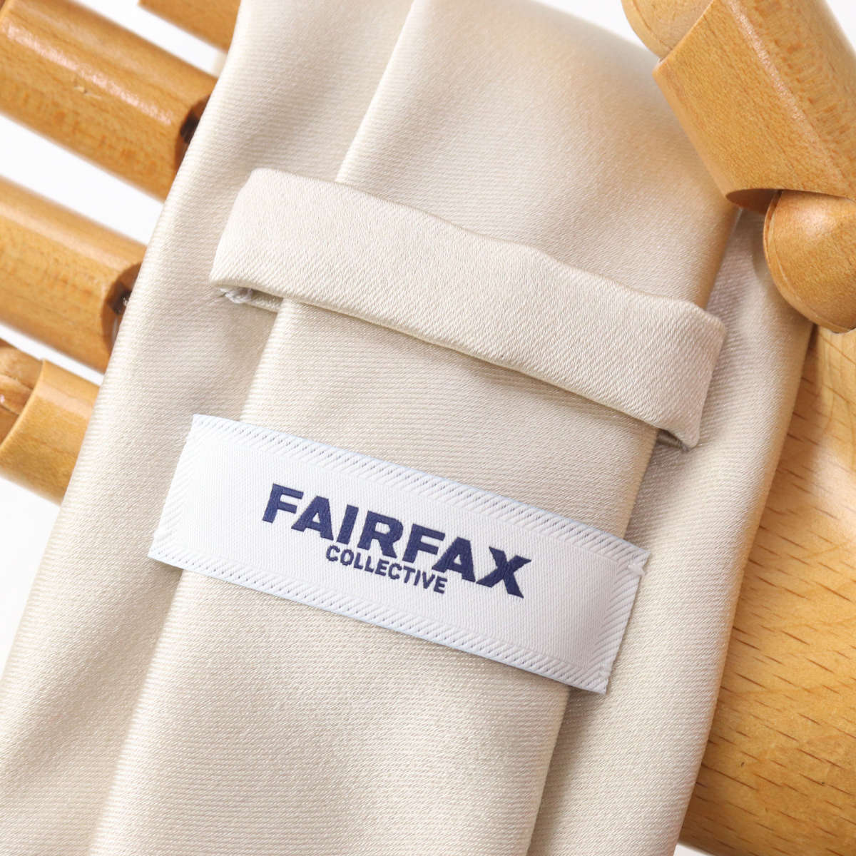 FAIRFAX（フェアファクス） ネクタイ フォーマル 無地 シルクサテン