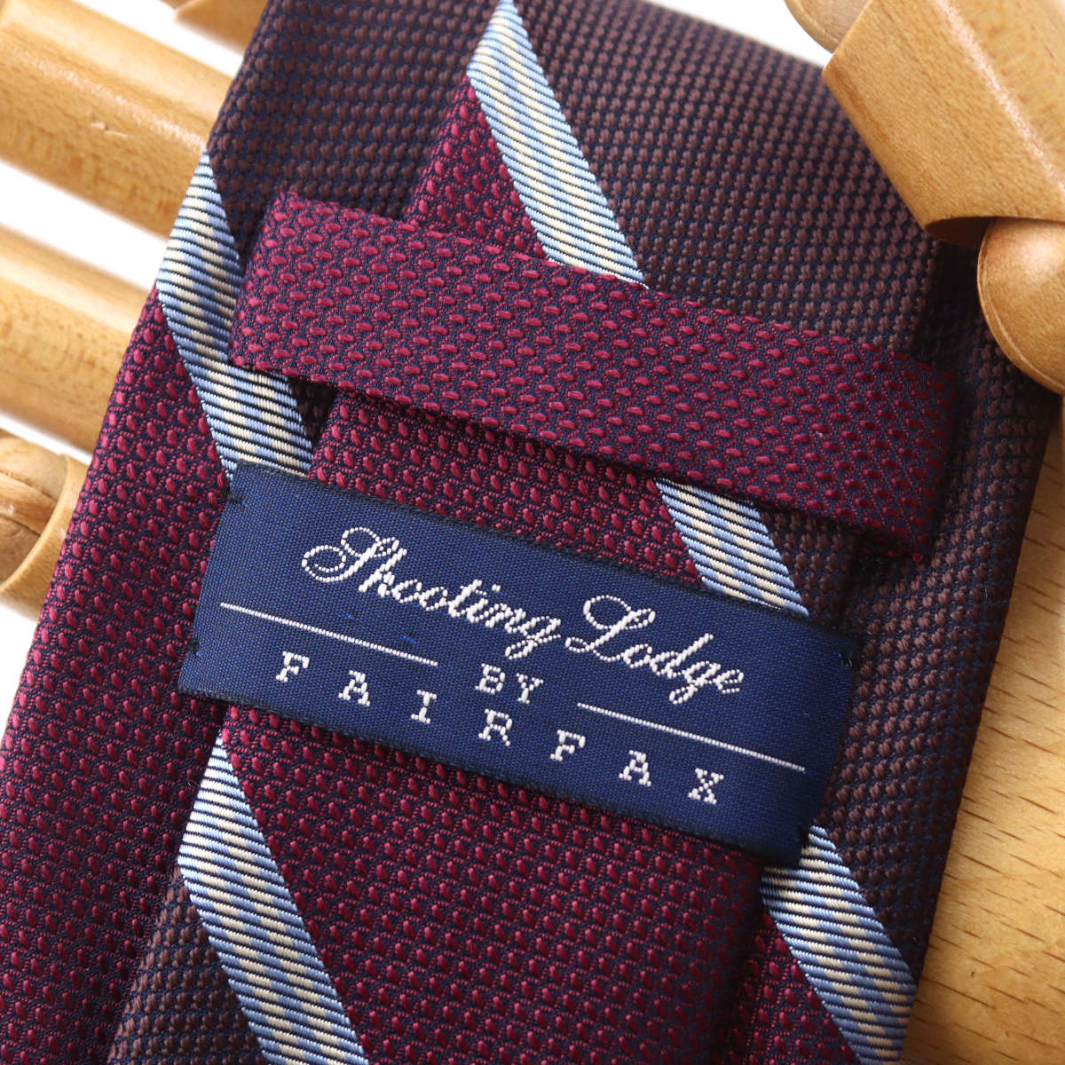 FAIRFAX（フェアファクス） ネクタイ ビジネス ブランド ストライプ