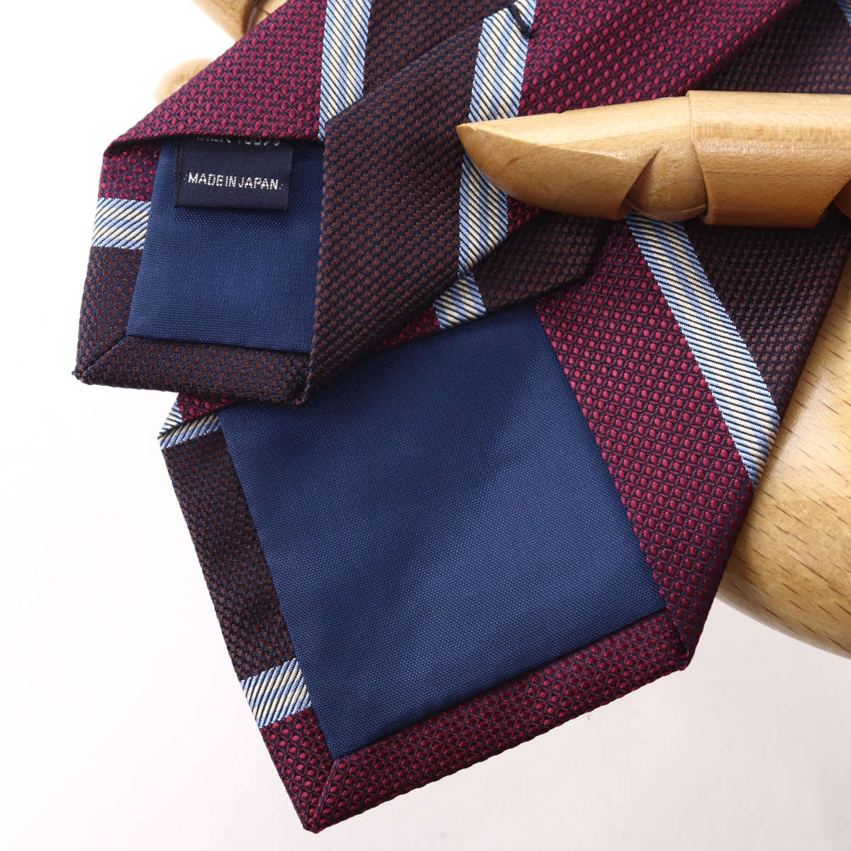 FAIRFAX（フェアファクス） ネクタイ ビジネス ブランド ストライプ