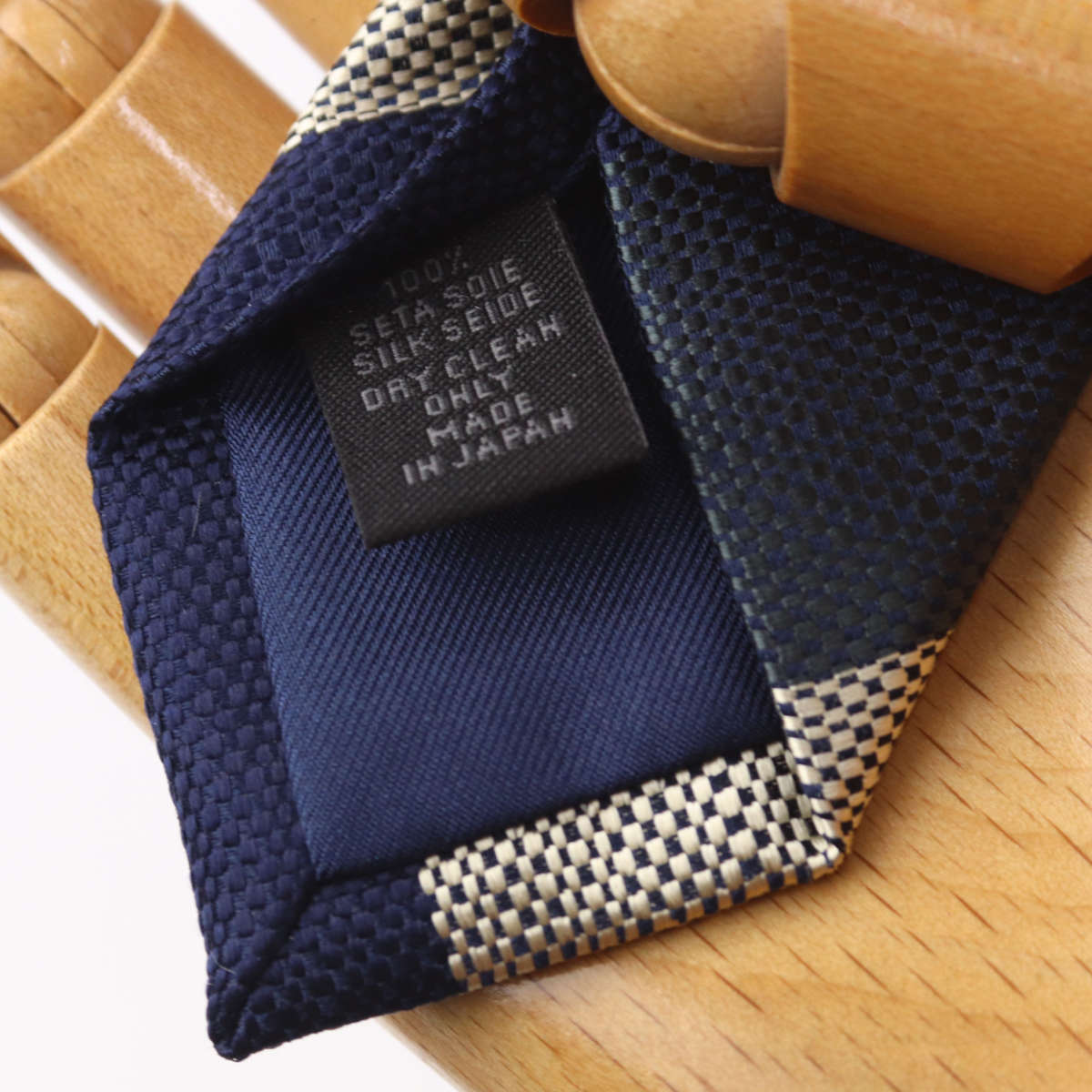 ネクタイ ビジネス ブランド ストライプ グレー ネイビー シルク100