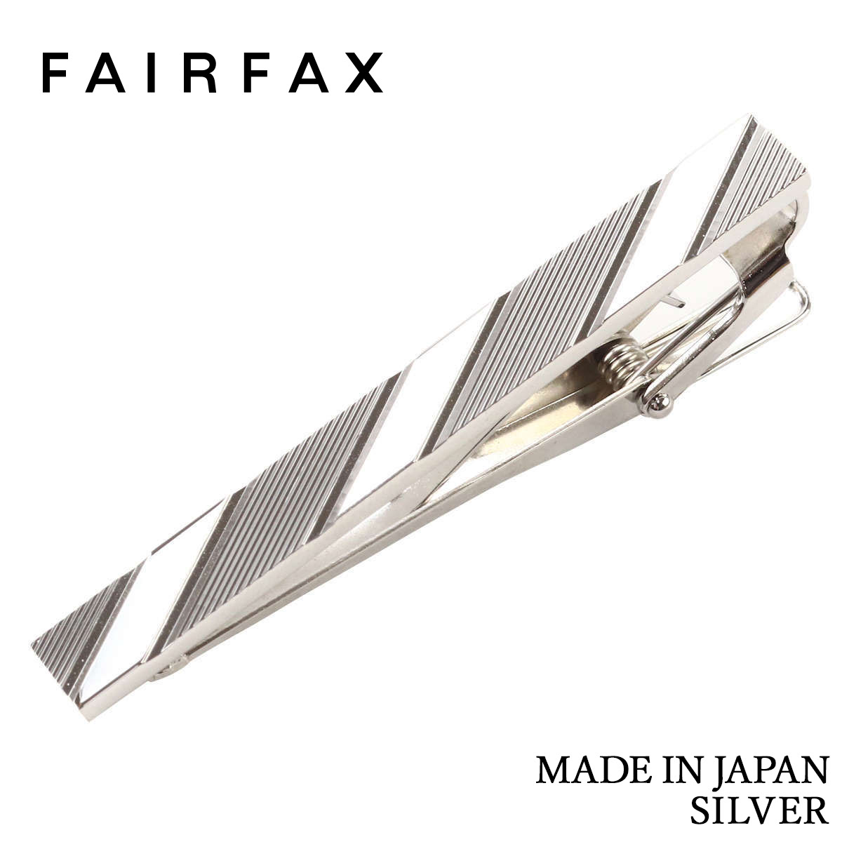 FAIRFAX（フェアファクス） ネクタイピン ブランド シルバー タイ