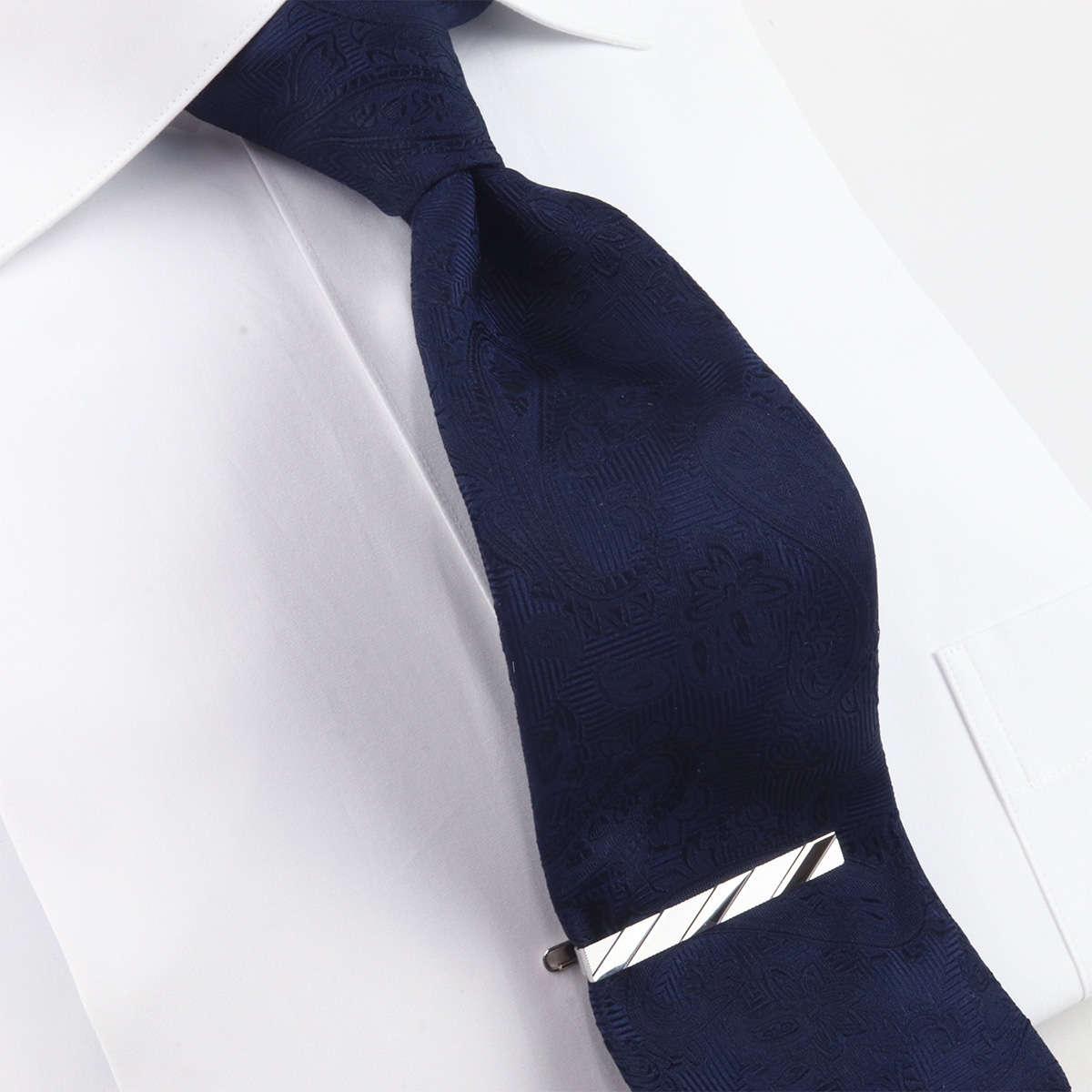 FAIRFAX（フェアファクス） ネクタイピン ブランド シルバー タイ