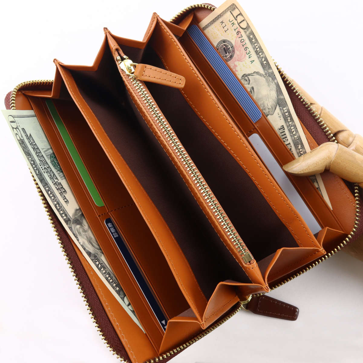 KEITH（キース） 長財布 メンズ 財布 コードバン 馬革 本革 ラウンド