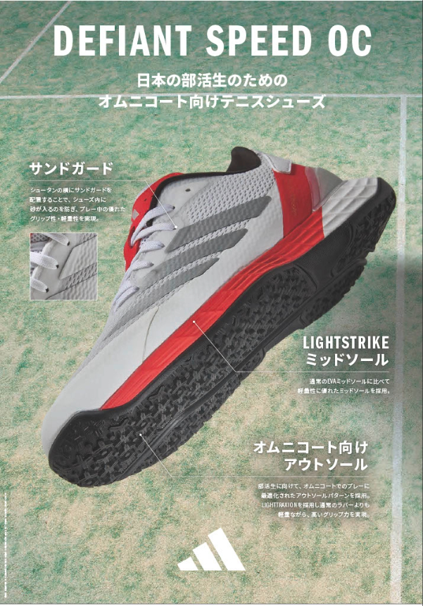 アディダステニスシューズ アディダス adidas アディダス adidas テニス DEFIANT SPEED OMNI