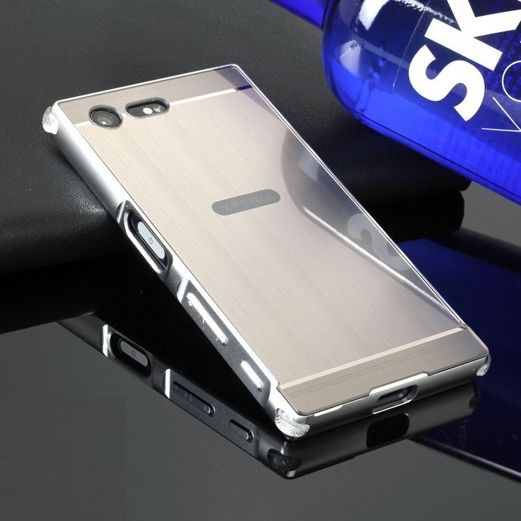 Xperia XZ Premium ケース SO-04J カバー バンパー アルミ バンパー