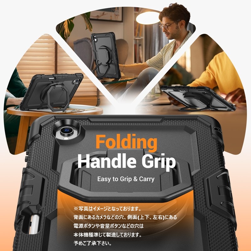 Lenovo Idea Tab 2025 ZAFR0387JP ケース 耐衝撃 K10 (2nd Gen) 11