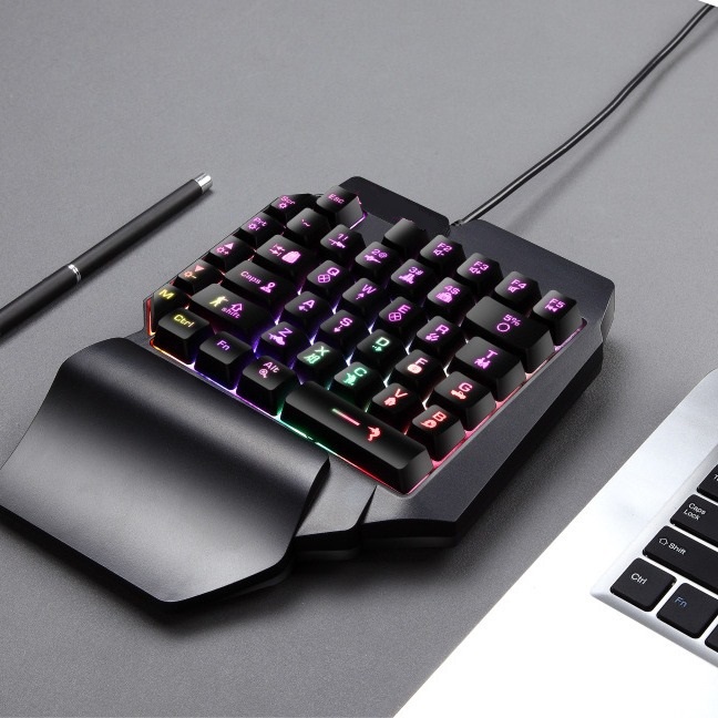 左手用 ゲーミングキーボード 35キー 片手 左手デバイス ゲーミング