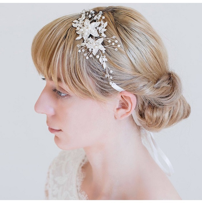ウェディングヘッドドレス 海外　結婚式　ヘアアクセサリー ac196jd】【即納】ウェディング ヘッドドレス ブライダル 結婚式