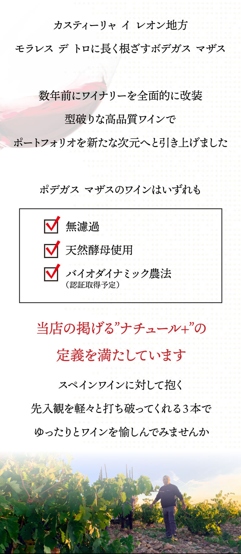 w1495 マザス ナチュール赤3本セット