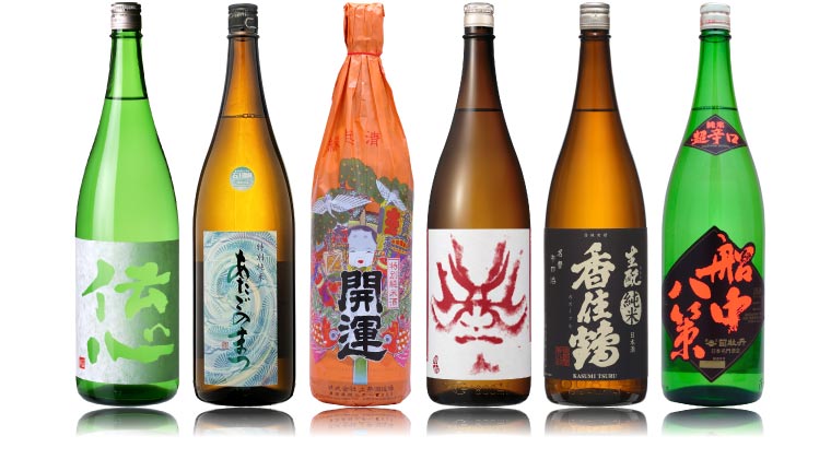 純米酒 1升瓶 六本セット 1800ml×6本 : ワイン本舗ヴァン・ヴィーノ