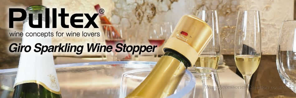 Pulltex Giro Sparkling Wine Stopper