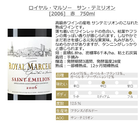 全てサン・テミリオン フランス・ボルドー 飲み比べ 赤ワイン 5本