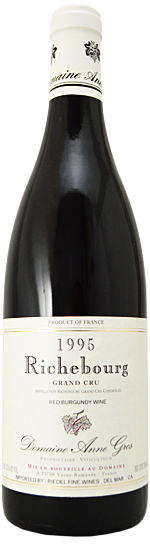 アンヌ・グロ リシュブール USラベル グラン・クリュ 1995 赤 750ml 