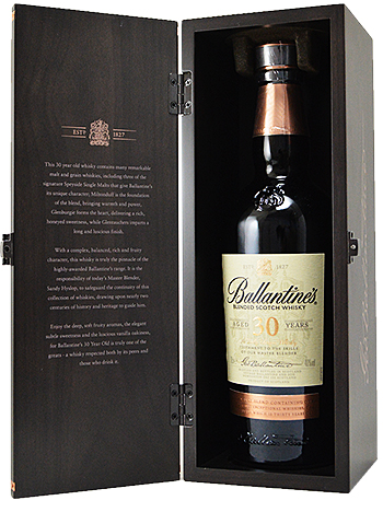 Ballantine's バランタイン 30年 40度 700ml 化粧箱付き ブレン Ballantine's バランタイン 30年 40度 700ml 化粧箱付き ブレン