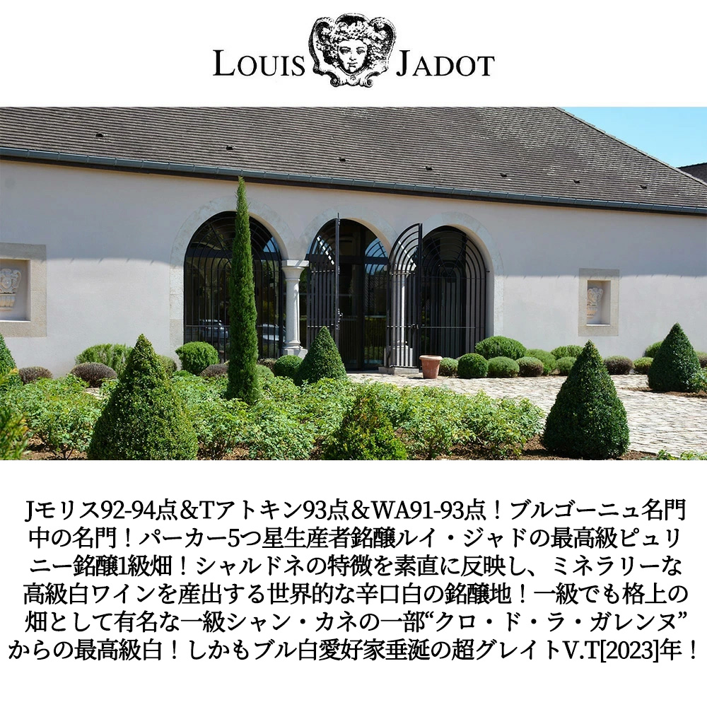 ピュリニー モンラッシェ プルミエ クリュ クロ ド ラ ガレンヌ 2023