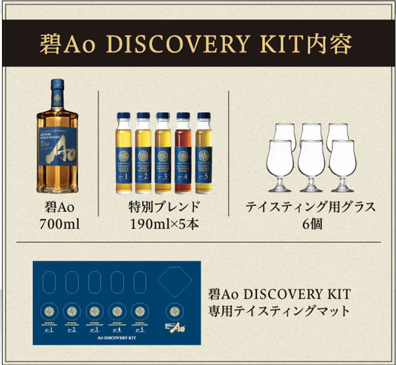 正規品】サントリー ワールドウイスキー 碧 ディスカバリー キット