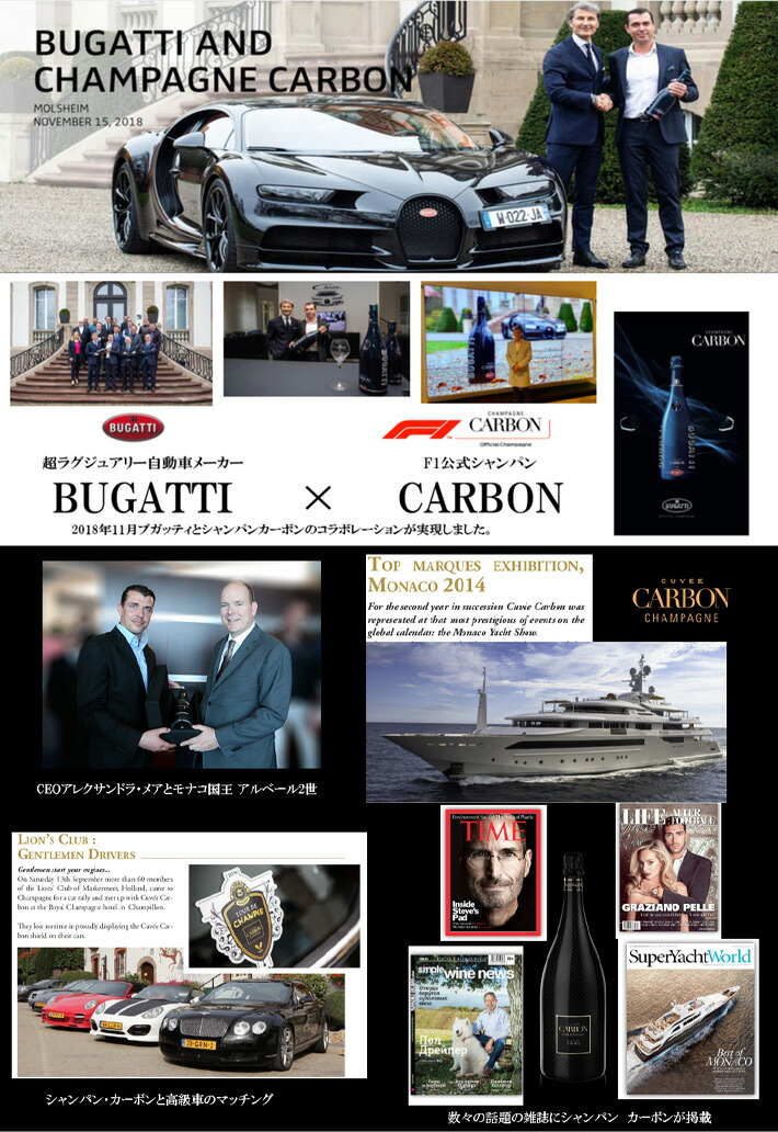 カーボン ブリュット F1ヴァージョン シャンパーニュ フォーミュラー