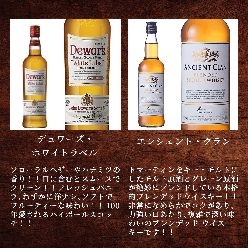 送料無料】ウイスキー飲み比べ6本セットE 国産ウイスキー スコッチ