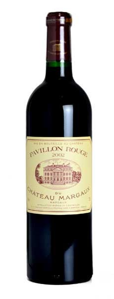 パヴィヨン・ルージュ・デュ・シャトー・マルゴー 2002年 シャトー・マルゴーセカンドラベル メドック公式格付第1級 AOCマルゴー  （赤ワイン・フランス）