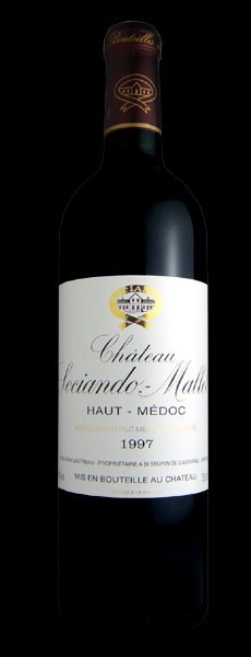 シャトー ソシアンド・マレ 1997年 AOCオー・メドック クリュ