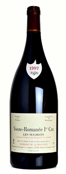 している】 ヴォーヌ・ロマネ プルミエ・クリュ レ・スショ 1997年 マグナムサイズ ドメーヌ ド・ラ・プレット AOCヴォーヌ・ロマネ一級  （フランス・赤ワイン） うきうきワインの玉手箱 通販 PayPayモ があって