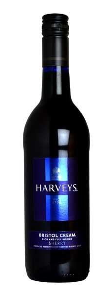 ハーベイ シェリー・ブリストル・クリーム 17.5％ 750ml （白ワイン