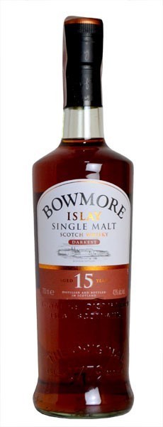 ボウモア 15年 ダーケスト 700ml 43％ ギフト 箱入り （シングルモルト
