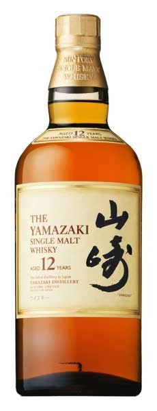 サントリー シングルモルトウイスキー 山崎 12年 43％ 700ml 箱入り 逆