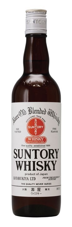 SUNTORY（サントリー） ウイスキーホワイト 白札 デザイン復刻版 壽屋