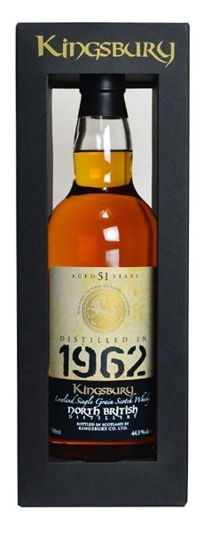 キングスバリー ノースブリティッシュ 1962年 51年もの 44.9％ 700ml 箱入り （グレーンウイスキー） 家飲み :  9903000010912 : うきうきワインの玉手箱 - 通販 - Yahoo!ショッピング