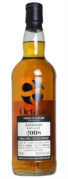 ダンカンテイラー オクタブ オルトモア 2008年 6年熟成 シングルカスク